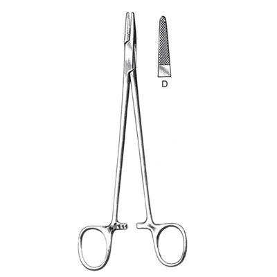 Needle Holders with Carbide Tips & Handle