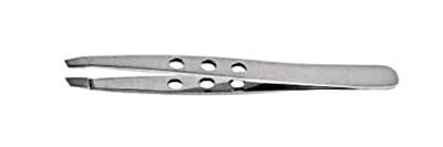 Tweezers with three holes in the handle