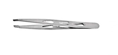 Tweezers with slanted point
